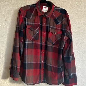 Levi’s Flannel, Men’s Large, Button Down